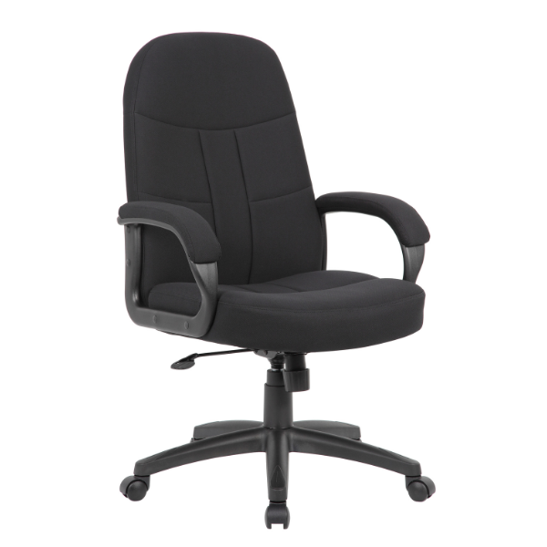 Picture of B0-CY515BK Boss High Back Fabric Chair - Black