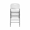 Picture of AA-64970OW Image Plastic Folding Chair  - Off White