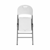 Picture of AA-64970OW Image Plastic Folding Chair  - Off White