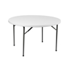 Picture of AA-T64974OW Image 1200 Dia. Plastic Folding Table - Off White #ZJ-Y122