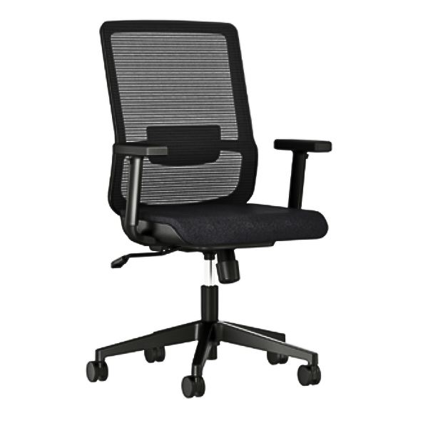 Picture of AI-S4871BK Essex HB Mesh Back Chair - Black