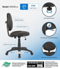 Picture of B9-090BK Boss Task Chair w/o Arms Black