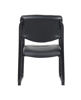 Picture of B9519BK Boss Sled Base Side Chair - Black Vinyl