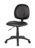 Picture of B9-090V Boss Caresoft Task Chair w/o Arms  - Black Vinyl