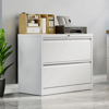 Picture of AF-L2DG Image 2-Drawer Lateral Cabinet  - Grey