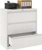 Picture of AF-L3DG Image 3-Drawer Lateral Cabinet - Grey