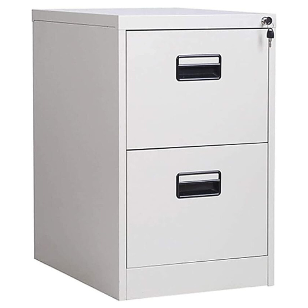 Picture of AF-2DG Image 2-Drawer Filing Cabinet (Grey)