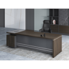 Picture of ET-D1816W  Prime 1800 x 1650 Exec. Desk w/Side Cabinet - Walnut