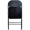 Picture of AA-94771BK Image Metal Folding Chair Padded - Black