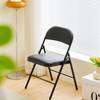 Picture of AA-94771BK Image Metal Folding Chair Padded - Black