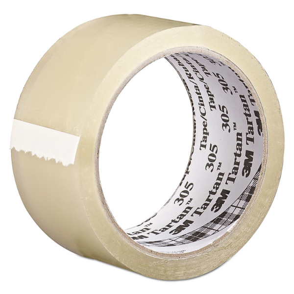 Picture of 82-016 3M Tartan Packaging Tape 48 x 50 Clear #305