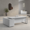 Picture of ET-D1615R GY Evolve 1600 x 1500 L-Type Desk w/Cupboard - Grey