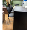 Picture of AA-5267BK Bistro Chair w/Chrome Frame - Black