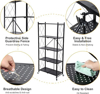 Picture of AZ-RYX55B Image 1620H x 720W Foldable 5-Shelf Rack - Black