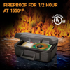 Picture of 09-012A Sentry Fire Resistant Chest - Black