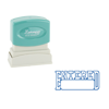 Picture of 75-013A Xstamper Self Ink Stamp Blue ENTERED #1205