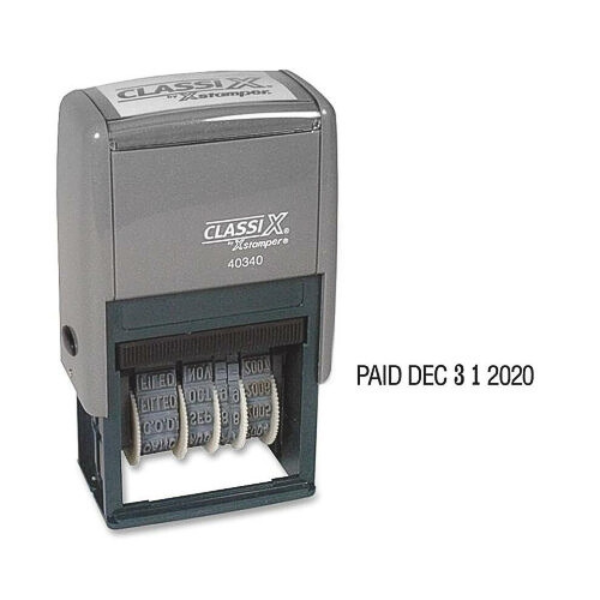 Picture of 75-017 Message Date Stamp 12-Phrase #SHC 40340