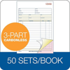 Picture of 07-041 8x5 Order Book (3) Carbonized #TC5803