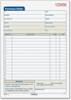 Picture of 07-041A 8x5 Purchase Order Book (3) Carbonized #TC5831