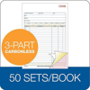 Picture of 07-044A 8x5 Sales Order Book (3) Carbonized #TC5805