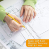 Picture of 71-005 CF Lingyan 12" Plastic Ruler #LY-6013B