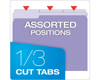 Picture of 37-019A Pendaflex L/S File Folder - Lavender #15213