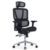 Picture of AA-6384BK Alidis Full Mesh Ergonomic Chair w/Headrest - Black (5384)