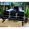 Picture of AA-R5395BK Image 3-Seater Fabric Reception Unit w/Arms - Black