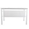 Picture of ST-B060CL Torch 1200 x 600 Glass Desk - Clear