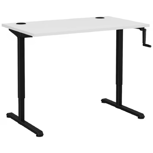 Picture of ST-DA120M GY Torch 1200x600 Manual Lift Desk - Grey #S2386-120
