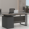 Picture of ET-D127W Evolve 1200 x 700 Desk w/Cupboard - Walnut