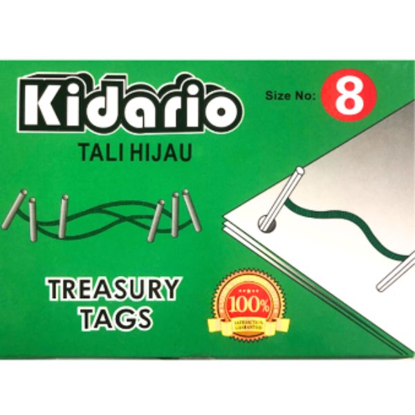 Picture of 81-070 8" Treasury Tags (80) #KTT-T8