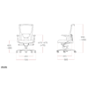 Picture of CH-2800AZ ITIS 2  High Back Exec. Mesh Chair Black (651A)