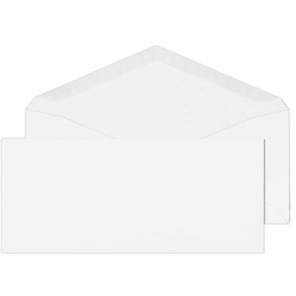 Picture of 90-026 O.A. #10 White Plain Envelopes (500)