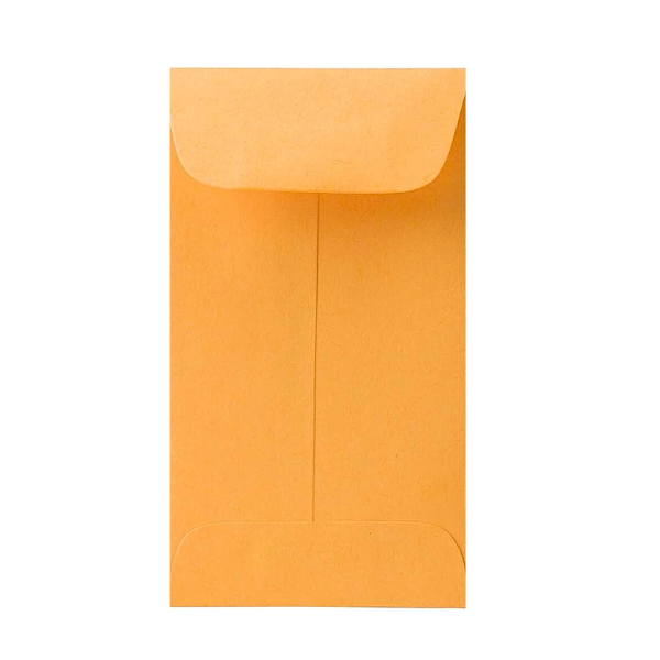 Picture of 90-031 O.A. 3-1/2x4-7/8 Golden Kraft Coin Envelopes (1000)