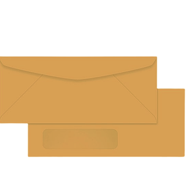 Picture of 90-048 O.A. #10 Golden Kraft Window Envelopes (450)