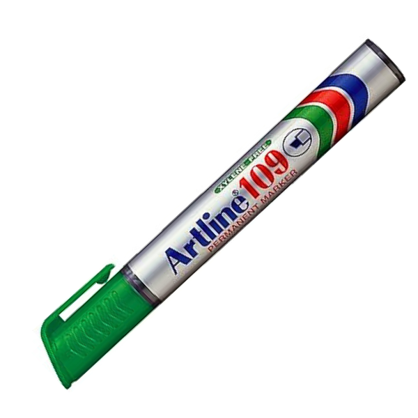 Picture of 53-028 Artline Permanent Marker Green #248625