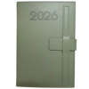 Picture of 90-006  SOS 5 1/2 x 8 1/2 Exec Appt. Diary w/Flap - Green
