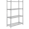Picture of AZ-RYX60 Image 36x18x63 4-Shelf Industrial Chrome Rack w/o Wheels