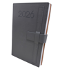 Picture of 90-007 SOS 5 1/2 x 8 1/2 Exec Appt. Diary w/Flap - Grey