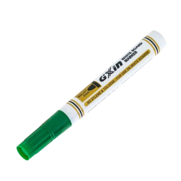 Picture of 53-018C GXIN #209 Bullet Tip Whiteboard Marker - Green