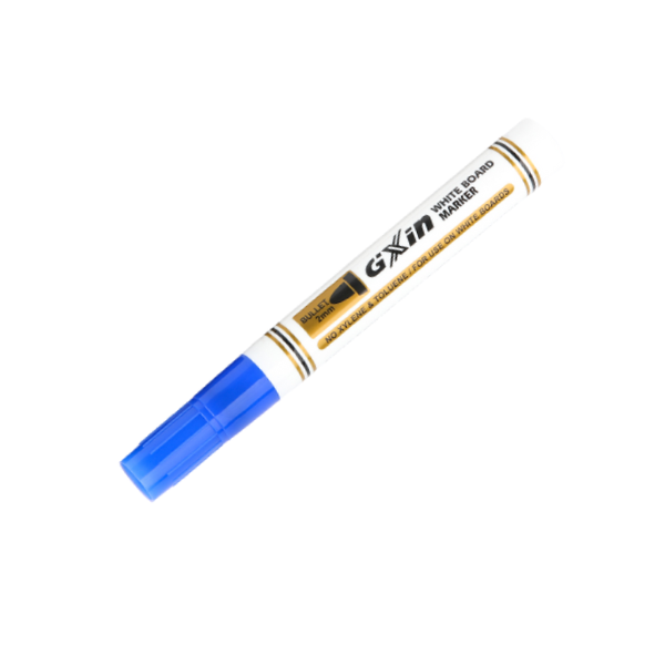 Picture of 53-018F GXIN #209 Chisel Tip Whiteboard Marker - Blue