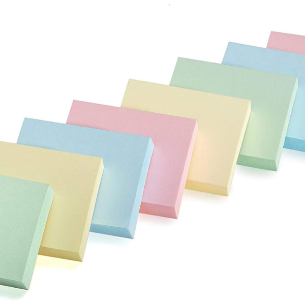 Picture of 56-065 2x1.5 Sticky Notes Pad (24) Pastel #HX-A01