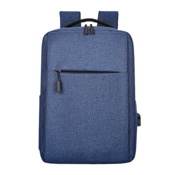 Picture of 02-052 46x32x10cm School Bag w/Charger - Dk. Blue