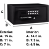 Picture of 09-024 Sentry Med. Card Swipe Safe #H060ES