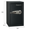 Picture of 09-031 Sentry 24x15.4x16.1 XX-Lrg Digital Combination Safe #T6331