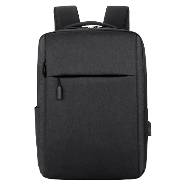 Picture of 02-053 Laptop Backpack 46x32x10cm w/USB Charging Port - Black