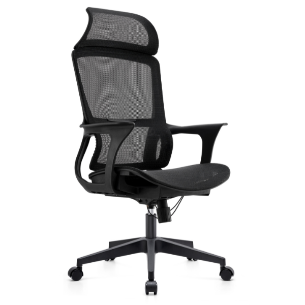 Picture of AA-6383BK Alidis HB Full Mesh Chair w/Full Headrest  - Blk