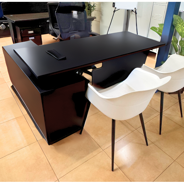 Picture of ST-DA164ERBW Torch 1600x1400 Front Electric Lift Desk - BW #HFJM002R