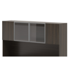 Picture of ET-E1818R W Elite 1800x1800 Exec Unit w/Hutch & Pedestal - Walnut